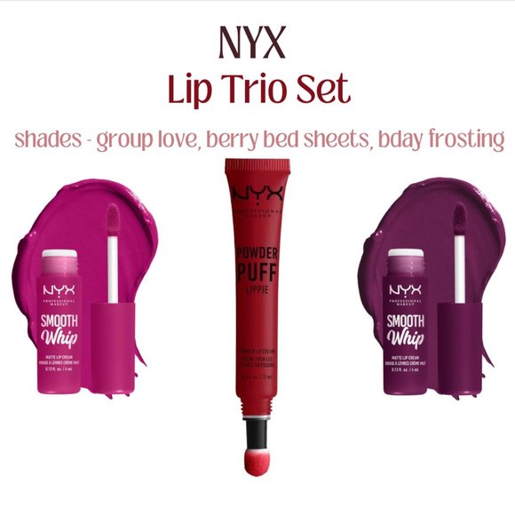 NYX lippy set of 3 - Picture 1 of 4